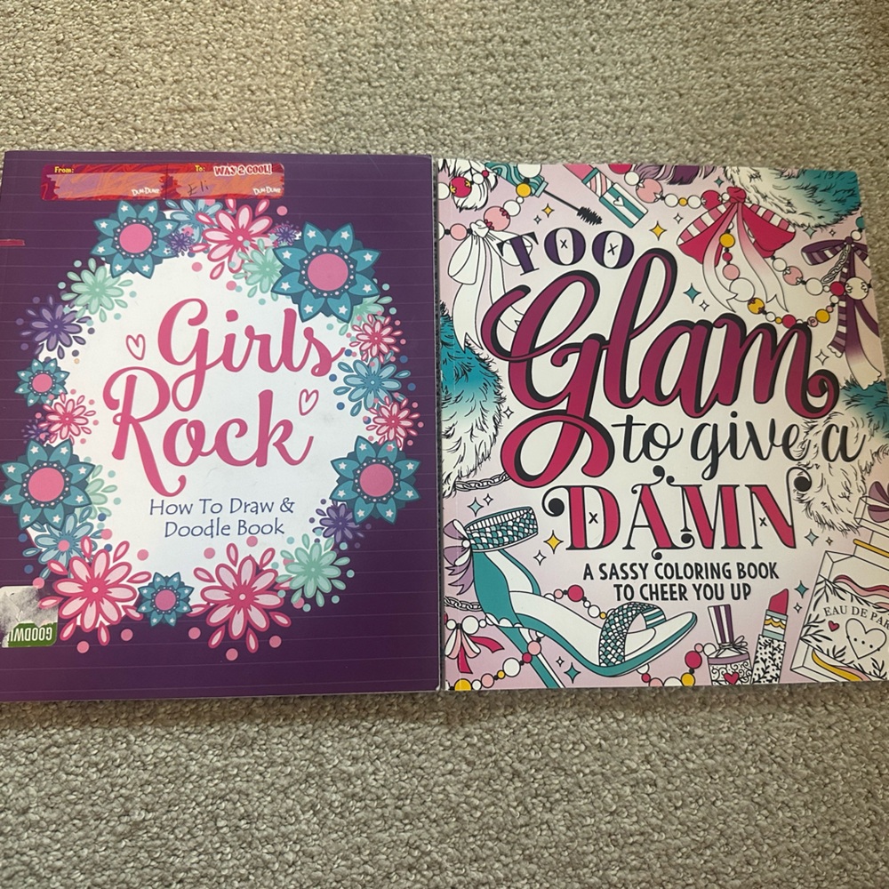 Girl Power Coloring Books